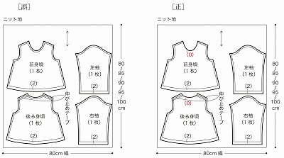 Ｐ30重ね着風ニットワンピース