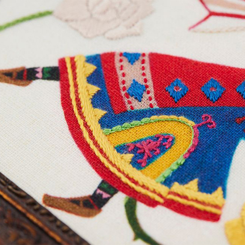 民族衣装の刺繍フレーム「ブルガリア」