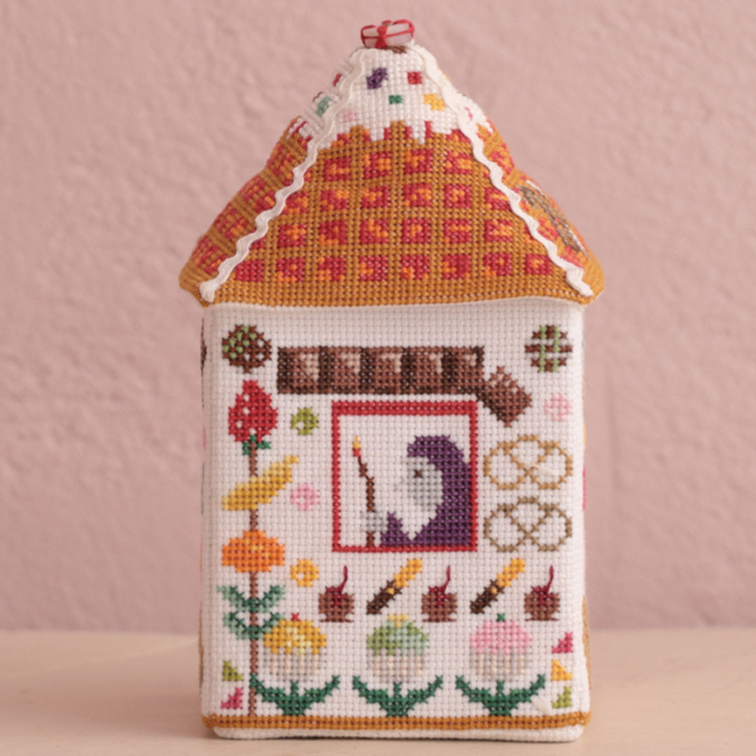 「お菓子の家の小もの入れ」糸セット