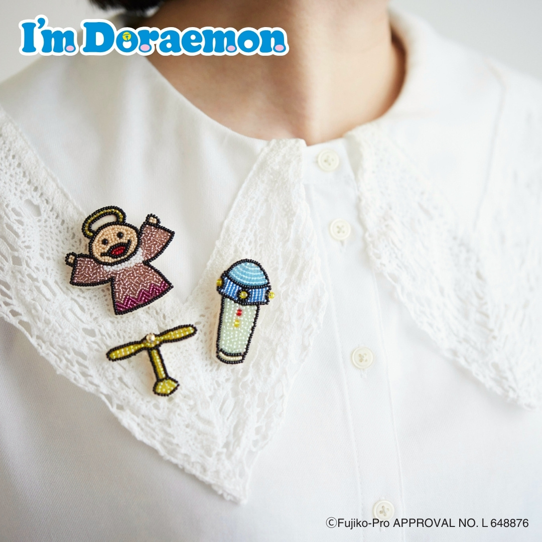 I’m Doraemon　ひみつ道具のビーズブローチキット［ミチビキエンゼル］