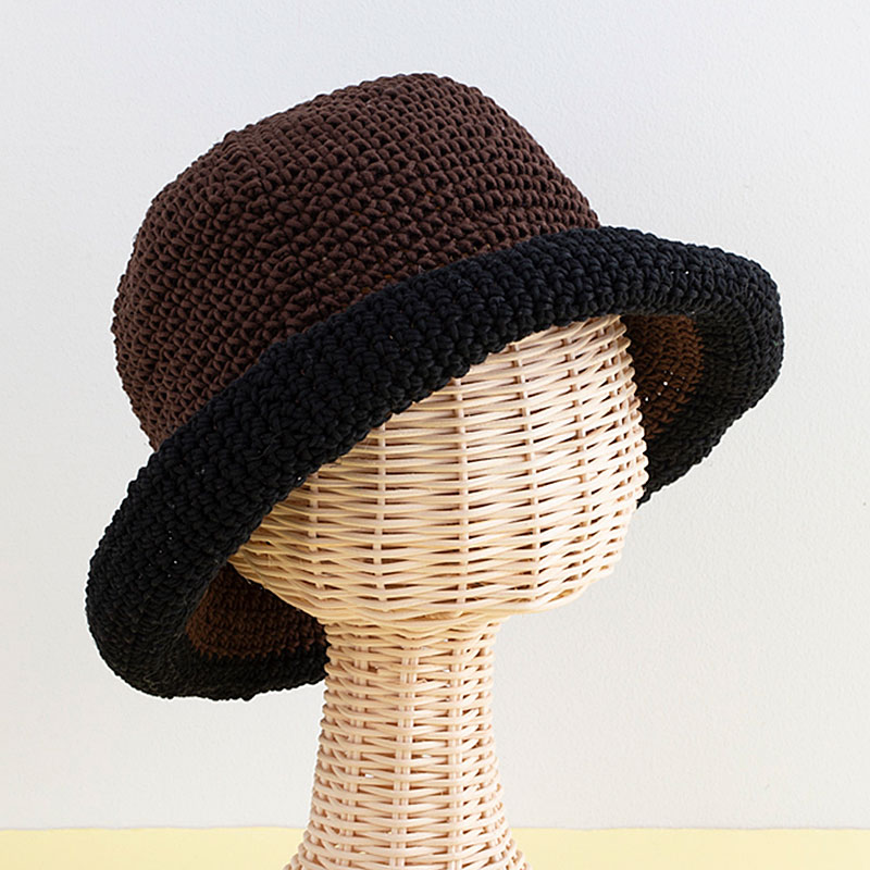 3玉で編む帽子 キット 手づくりタウン 日本ヴォーグ社