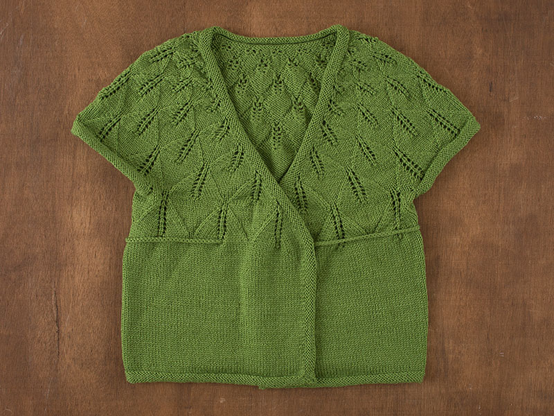 〈レシピ付き糸セット〉ヨークから編むカシュクール