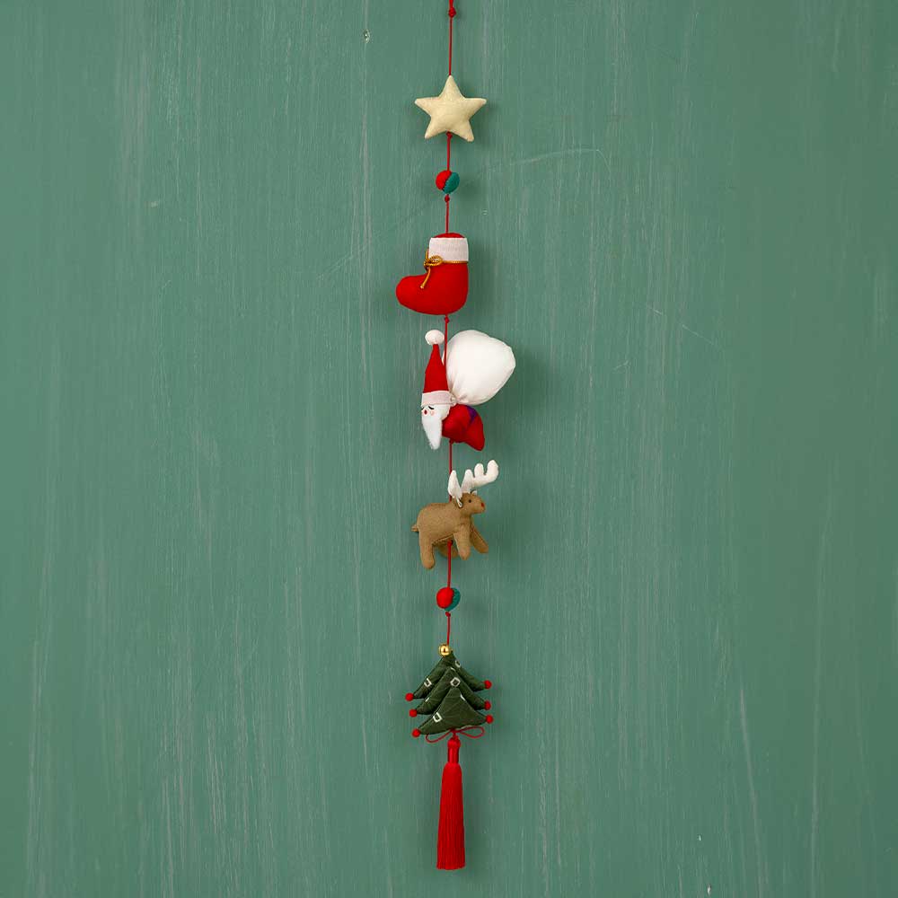 クリスマスの吊るし飾り クリスマスのつるし飾り: キット｜手づくりタウン by 日本ヴォーグ社