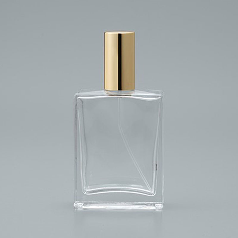 ガラス50香水瓶メゾンゴールド