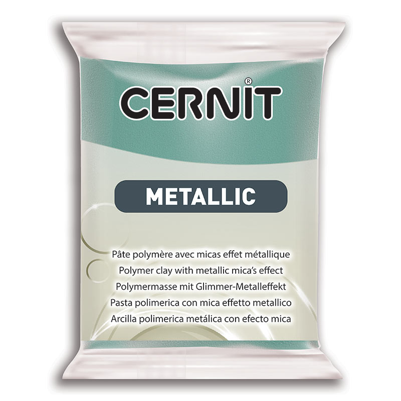 CERNIT サーニット メタリック［ターコイズゴールド］56g