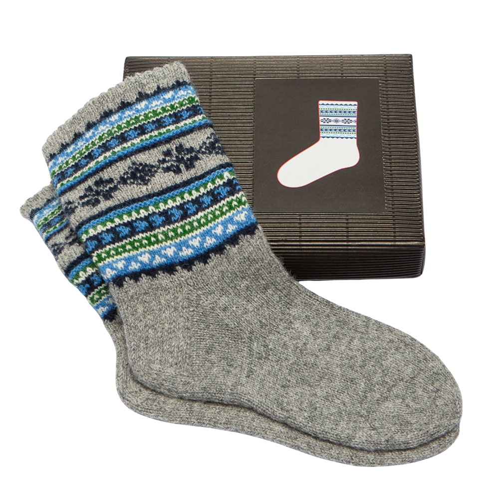 Hobbywool ピュアウールで編む ラトビアソックスキット Latvian Socks NS-5