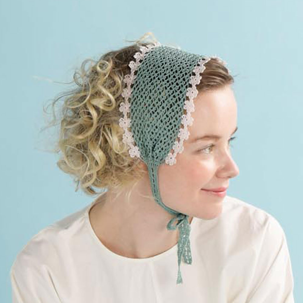 〈糸セット〉ヘアバンド ソフトジェードグリーン