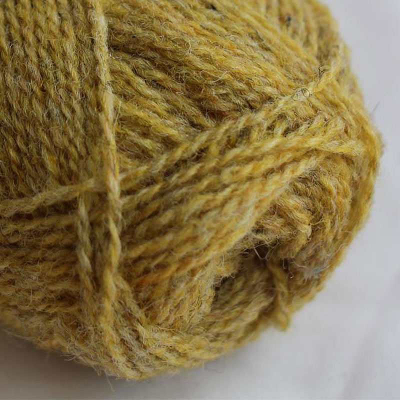 Jamieson＆Smith 2ply Jumper Weight ジェイミソン＆スミス（121）灰味黄