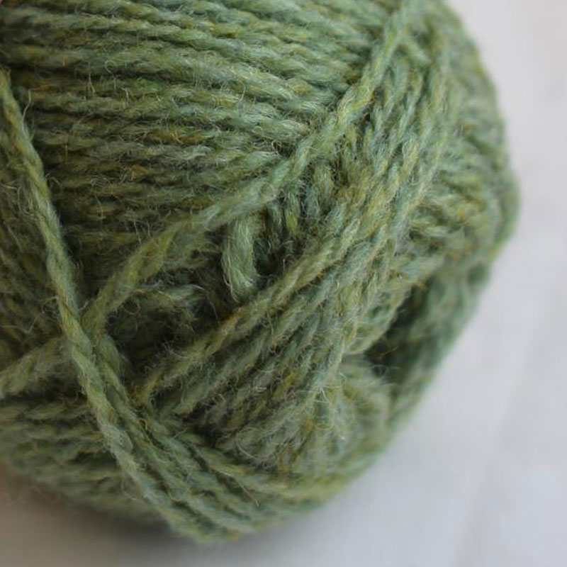 Jamieson＆Smith 2ply Jumper Weight ジェイミソン＆スミス（24）ライトグリーンミックス