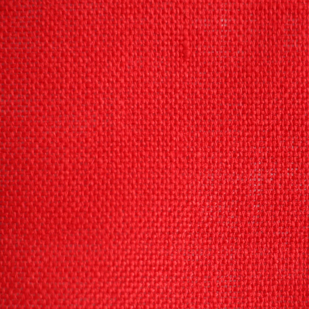 こぎん布 ハードタイプ（リネン）［赤］