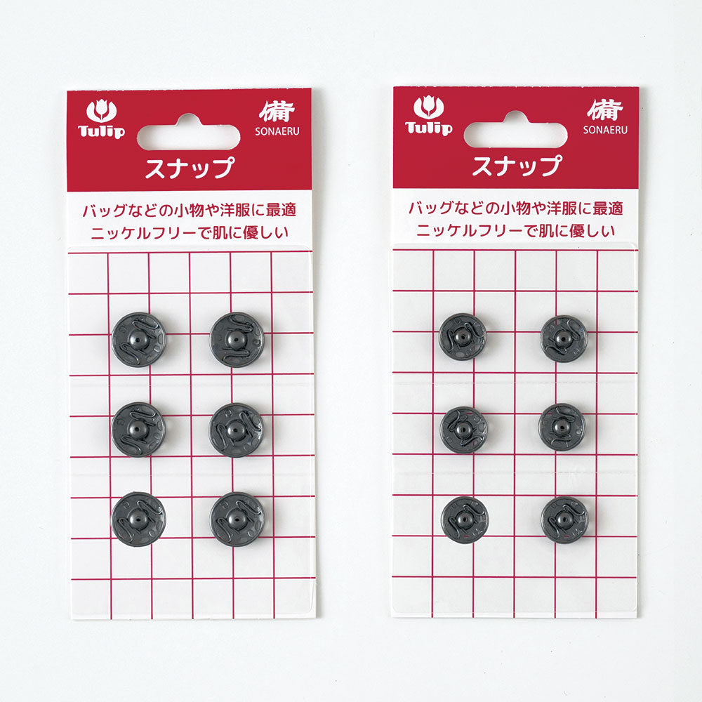 ニッケルフリー スナップボタンセット