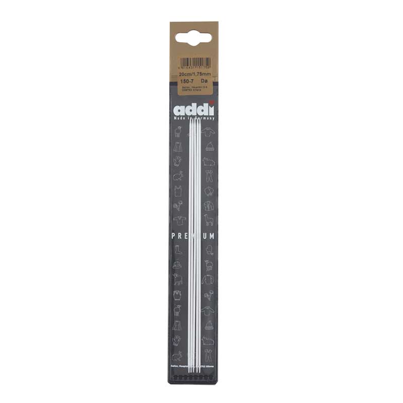 addi極細両先5本針20cm　1．50mm