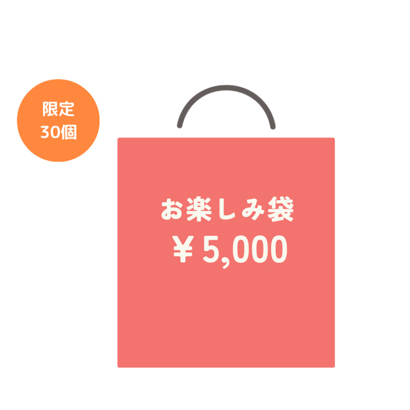 【限定30個】　お楽しみ袋　5,000円