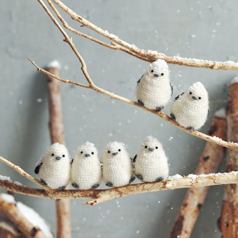 〈レシピ〉［イベントニット］シマエナガ