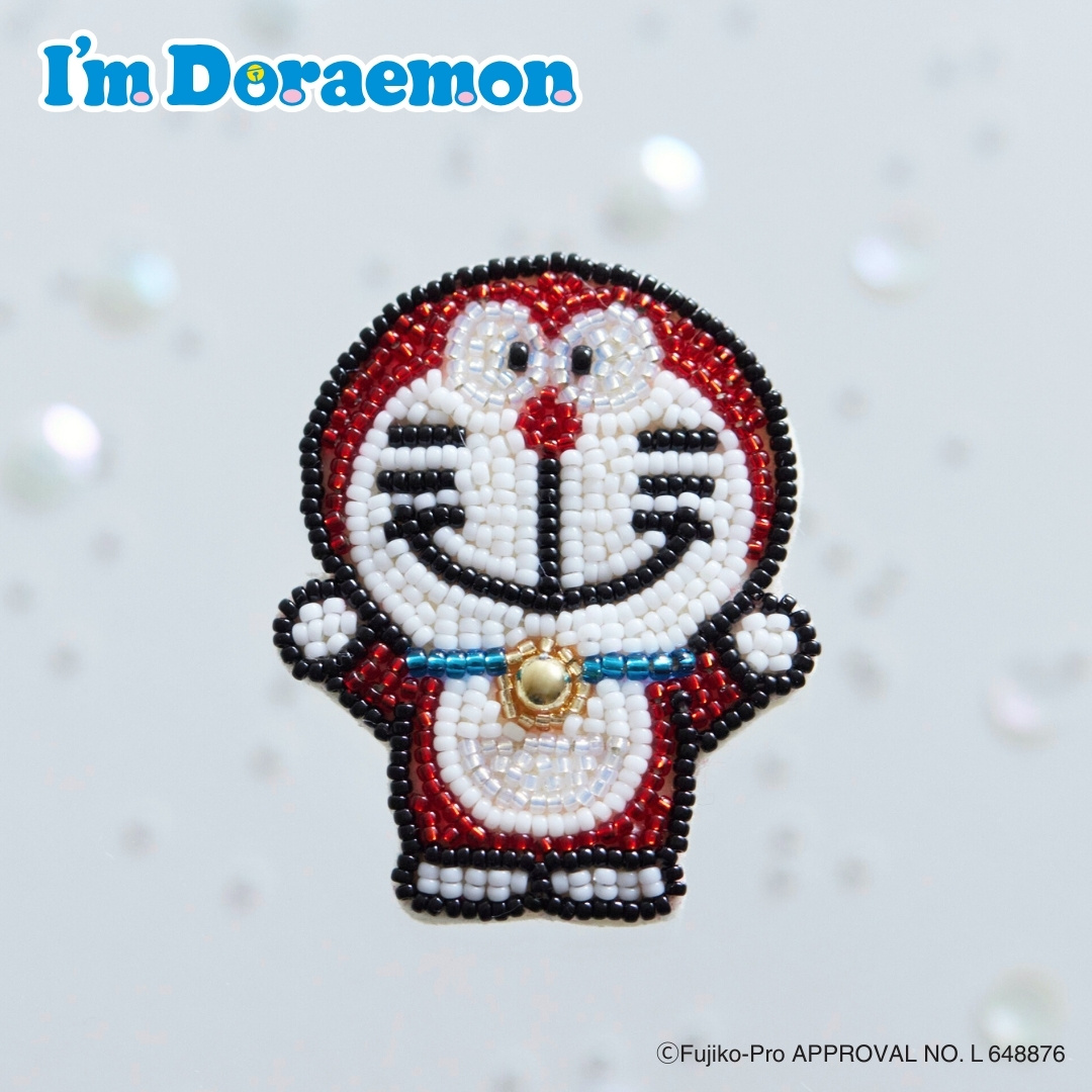 I’m Doraemon　ひみつ道具のビーズブローチキット［ミニドラえもん］