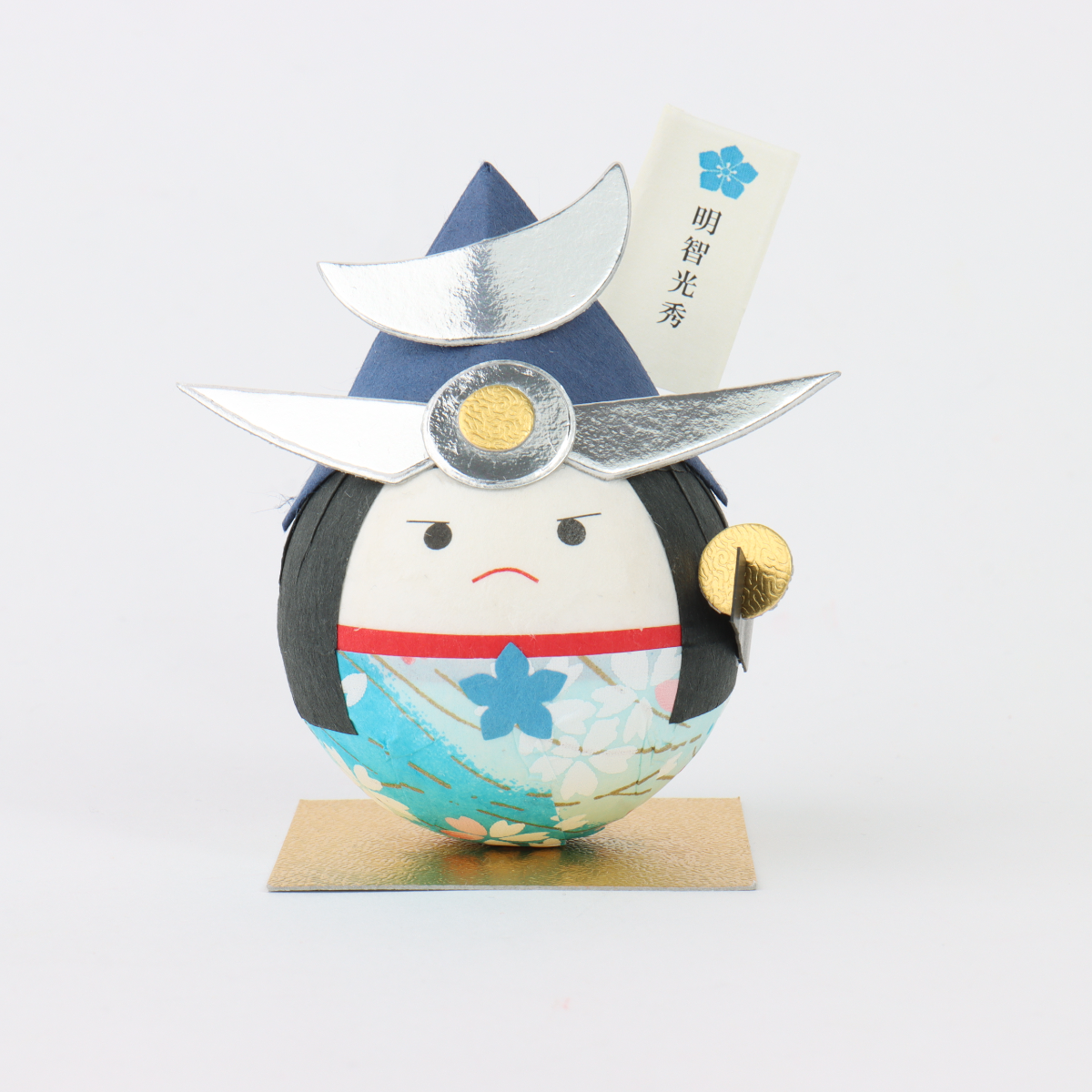 美濃和紙武将　明智光秀